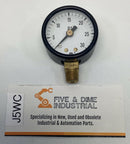 Ametek USG  166327 1-1/2" 30 PSI Gauge, Brass 1/8" NPT Lower Middle-1