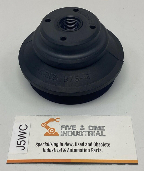 Piab 3250021P B75-2.30.07UC Vacuum Suction Cup 3"