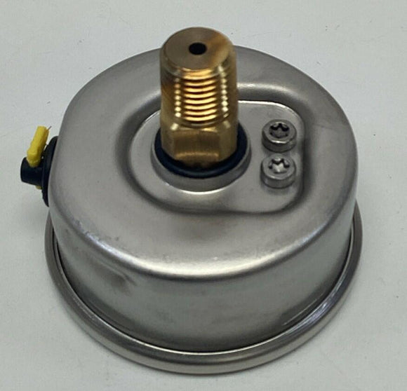 Wika 9767193 2-1/2" 30 PSI Gauge, 1/4" NPT Center Rear 213.53 Glycerin Filled