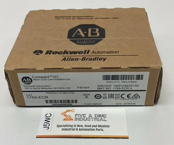 Allen Bradley 1769-ECR Ser A Compact I/O Right End Cap Factory Sealed