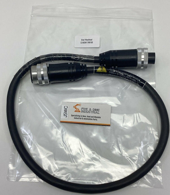 Brad Woodhead CC4030K17M0100 4-Pole Male / Female Power Extension 1300640453