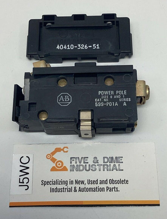 Allen Bradley 599-P01A Power Pole Kit Size 0-1, 1 N.O. Contact