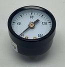 Ametek USG 166323 1-1/2" 160 PSI Gauge Brass 1/8" NPT Rear Center-3