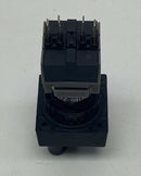 Fuji Electric AH165-2YP2B11 Rotary Selector Switch 5A @ 250VAC 0.2-Amps @ 125VDC-5