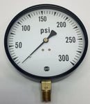 Ametek USG 005563A 4-1/2" 300 PSI Gauge Brass 1/4" NPT Lower Middle-2