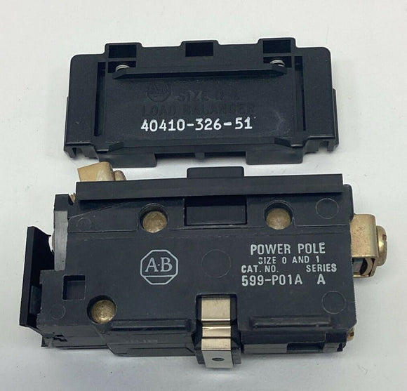 Allen Bradley 599-P01A Power Pole Kit Size 0-1, 1 N.O. Contact