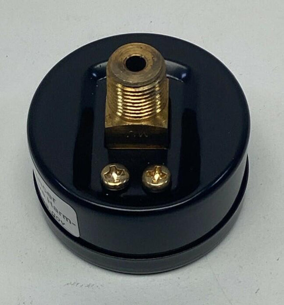 Ametek USG 166321 1-1/2" 60 PSI Gauge Brass 1/8" NPT Center Rear
