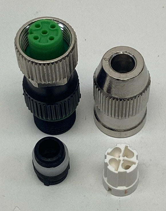 Murr 7000-12601-0000000 M12 4-Pin Female Axial Field Connector