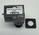 Festo MSSD-EB-24-LED-M12-SA / 186581 Solenoid Plug to M12 3-Pin-2