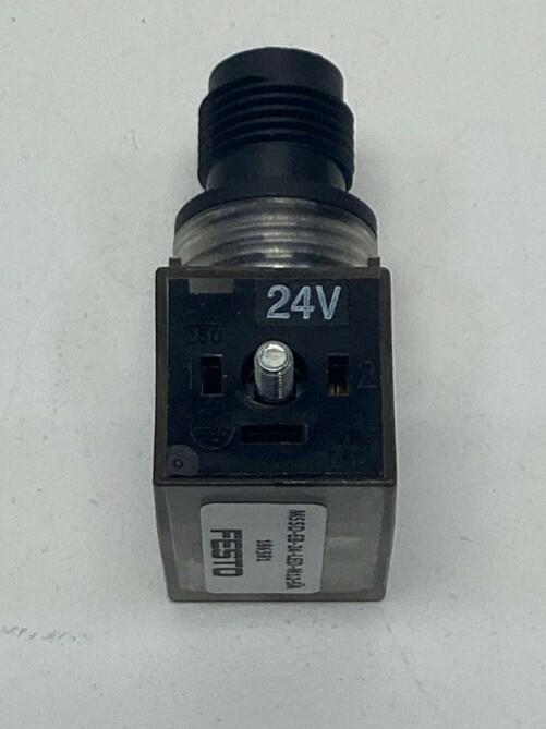 Festo MSSD-EB-24-LED-M12-SA / 186581 Solenoid Plug to M12 3-Pin