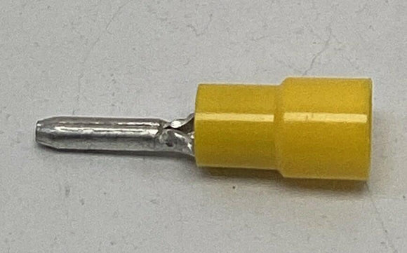 Thomas & Betts 10RC-55PT  Pin Terminal, Yellow, Brazed 12-10, Pack of 50