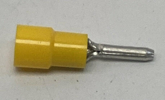 Thomas & Betts 10RC-55PT  Pin Terminal, Yellow, Brazed 12-10, Pack of 50