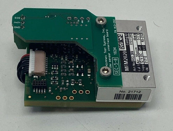 Axetris MFM2020-B Interface Board 12VDC, 50UCCM