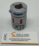 GAM EKC-25 Aluminum Elastomer Coupler 14mm x 19mm-1