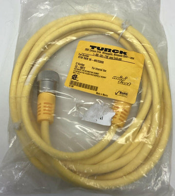 Turck RYM RKM 56-4M/S3090 MiniFast Cordset U2-18872, 5-Wire 4 Meters - 0