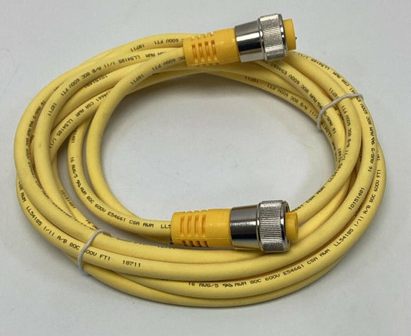 Turck RYM RKM 56-4M/S3090 MiniFast Cordset U2-18872, 5-Wire 4 Meters