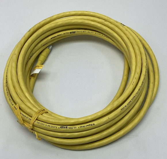 TPC CF25G26M010 Micro Quick Connect Cable SJ100, 5-Pin M/F 90/ST 10M, 300V