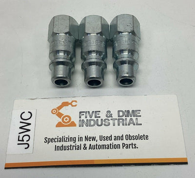 Parker H1E 1/4" NPT Female Pneumatic Air Fitting (Lot of 3)