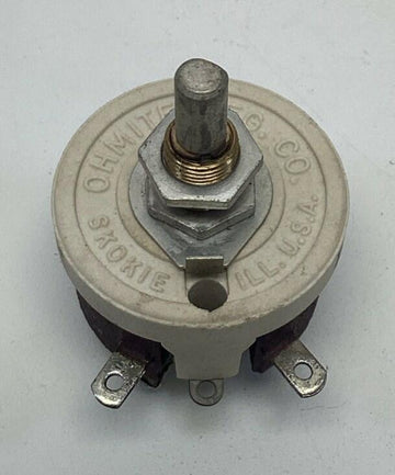 Ohmite 4201 10,000 Ohm, 10k Rheostat Model H, 25 Watt - 0
