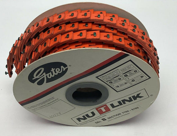 Gates 7760-6103 NU-T-LINK B Section Belting 50ft Roll