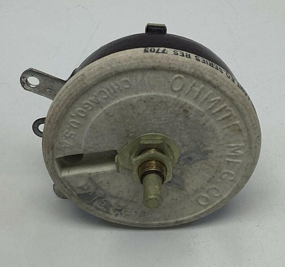 Ohmite 0460 2500 Ohm Rheostat Model K, 100 Watt