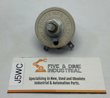 Ohmite 0156 500 ohm Rheostat Model H, 25-Watt