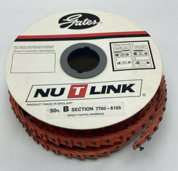 Gates 7760-6103 NU-T-LINK B Section Belting 50ft Roll - 0