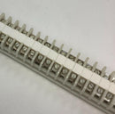 Allen Bradley 1492-F1209 Ser. C Terminal Block Kit 300V, 25-Amp Max-7