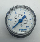 Festo 359874 0-10 Bar, 0-140 PSI Pressure Gauge 1/8" BSP Thread-6