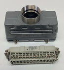 Amphenol C146-10B024-002-1 24-Pin Female Connector Insert w/ Hood-2