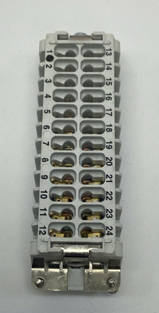 Thomas & Betts FS-124B 24-Pin Female Connector Insert, 16A 600VAC