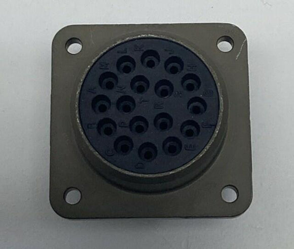 Amphenol  ACC02A2029P003 17-Pin Circular Connector, Panel, Male 20-16 AWG