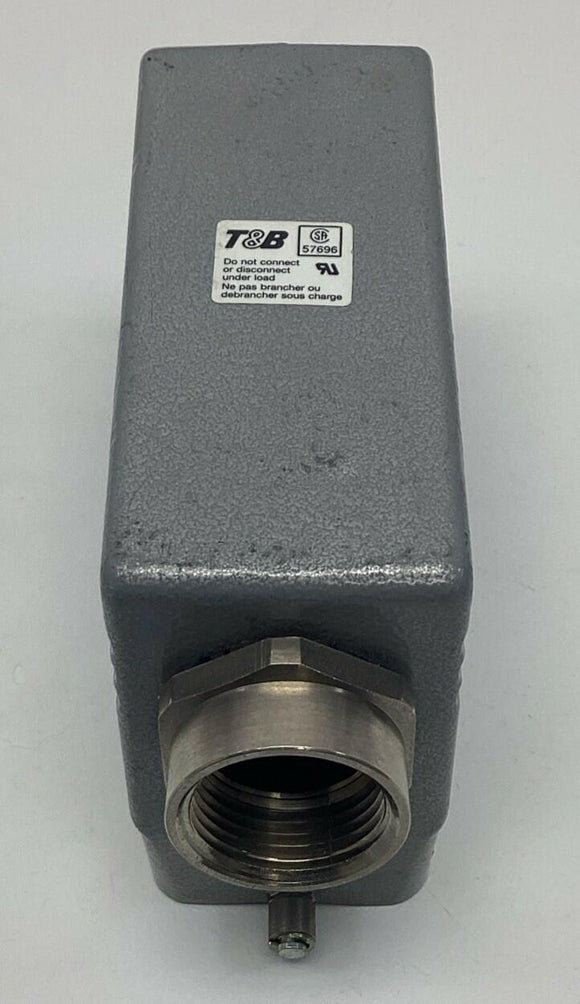 Thomas & Betts SH624 Aluminum Side Entry Hood for 24-Pin Inserts