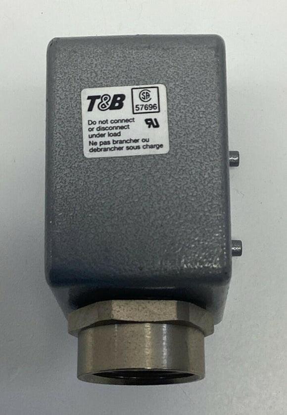 Thomas & Betts SH010H075 Side Entry Aluminum Hood, 3/4" NPT