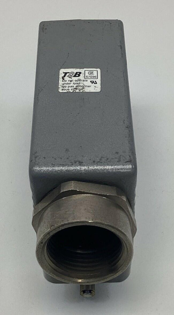 Thomas & Betts SH724 Aluminum Side Entry Hood for 24-Pin Inserts