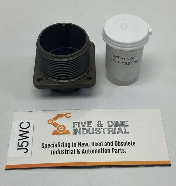 Amphenol  ACC02A2029P003 17-Pin Circular Connector, Panel, Male 20-16 AWG