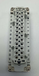 Thomas & Betts FS-124B 24-Pin Female Connector Insert, 16A 600VAC-3
