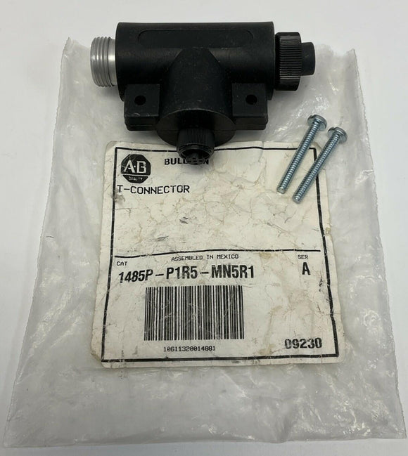 Allen Bradley 1485P-P1R5-MN5R1 5-Pin T-Connector