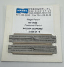 Nagel Precision NT-7605 Polish Diamond Honing Blade (Set of 4)-2