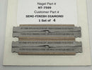 Nagel Precision NT-7599 Semi-Finish Diamond Honing Blade (Set of 4)-4
