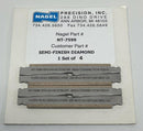 Nagel Precision NT-7599 Semi-Finish Diamond Honing Blade (Set of 4)-2