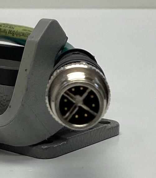 Woodhead Brad E26E06021M010 CAT6A Ethernet Connection Cable 1-Meter, M12