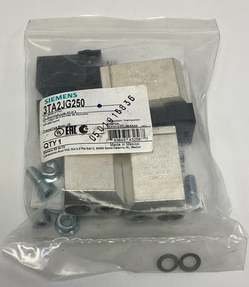 Siemens 3TA2JG250 3-Pole Aluminum Lug Kit 3/0 - 0