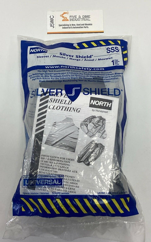 Honeywell North SSS Silver Shield Sleeves Chemical Resistant 1-Pair