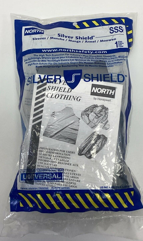 Honeywell North SSS Silver Shield Sleeves Chemical Resistant 1-Pair