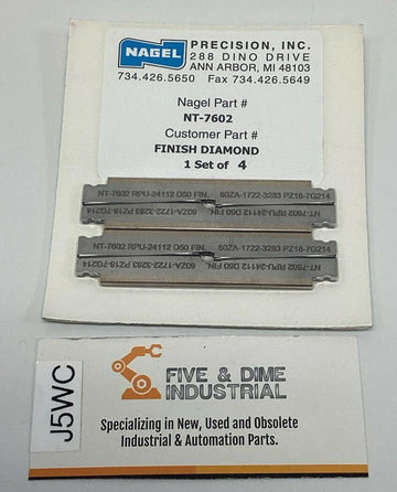Nagel Precision NT-7602 Finish Diamond Honing Blade (Set of 4)