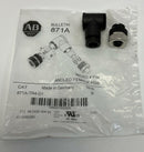 Allen Bradley 871A-TR4-D1 Micro 4-Pin Angled Female PG9 Connector-2