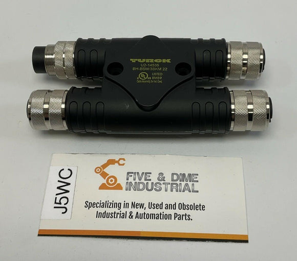 Turck BH-BSM/3BKM22 / U2-14535 Big H -Splitter Sensor 2-Pin M16 x 0.75, 125V