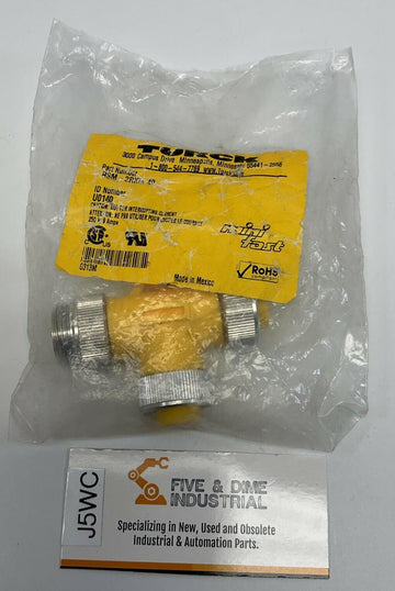 Turck RSM 2RKM 40 / U0140 Actuator/ Sensor "T" Splitter 4-Wire