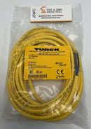 Turck RKC 4T-6 / U5305-10 Single End M12 Female Connector Cable 4-Pin, 3-Wire-1